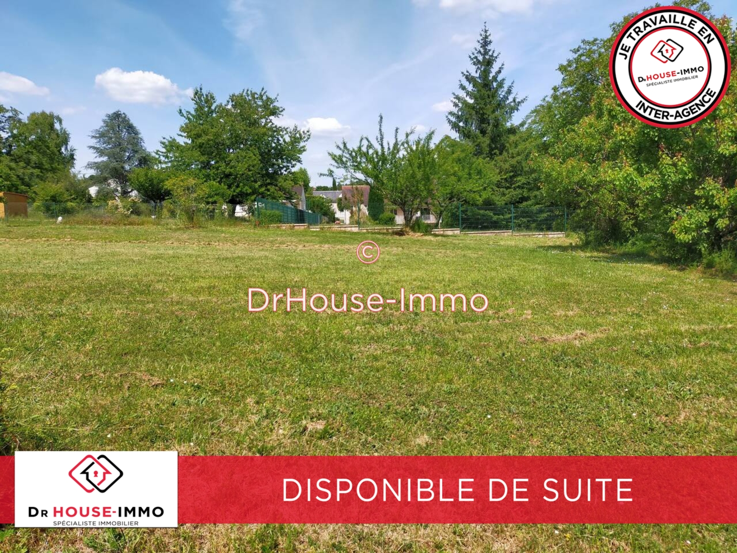 Photo 1 : Vente Terrain La Roche-Posay 950 m²