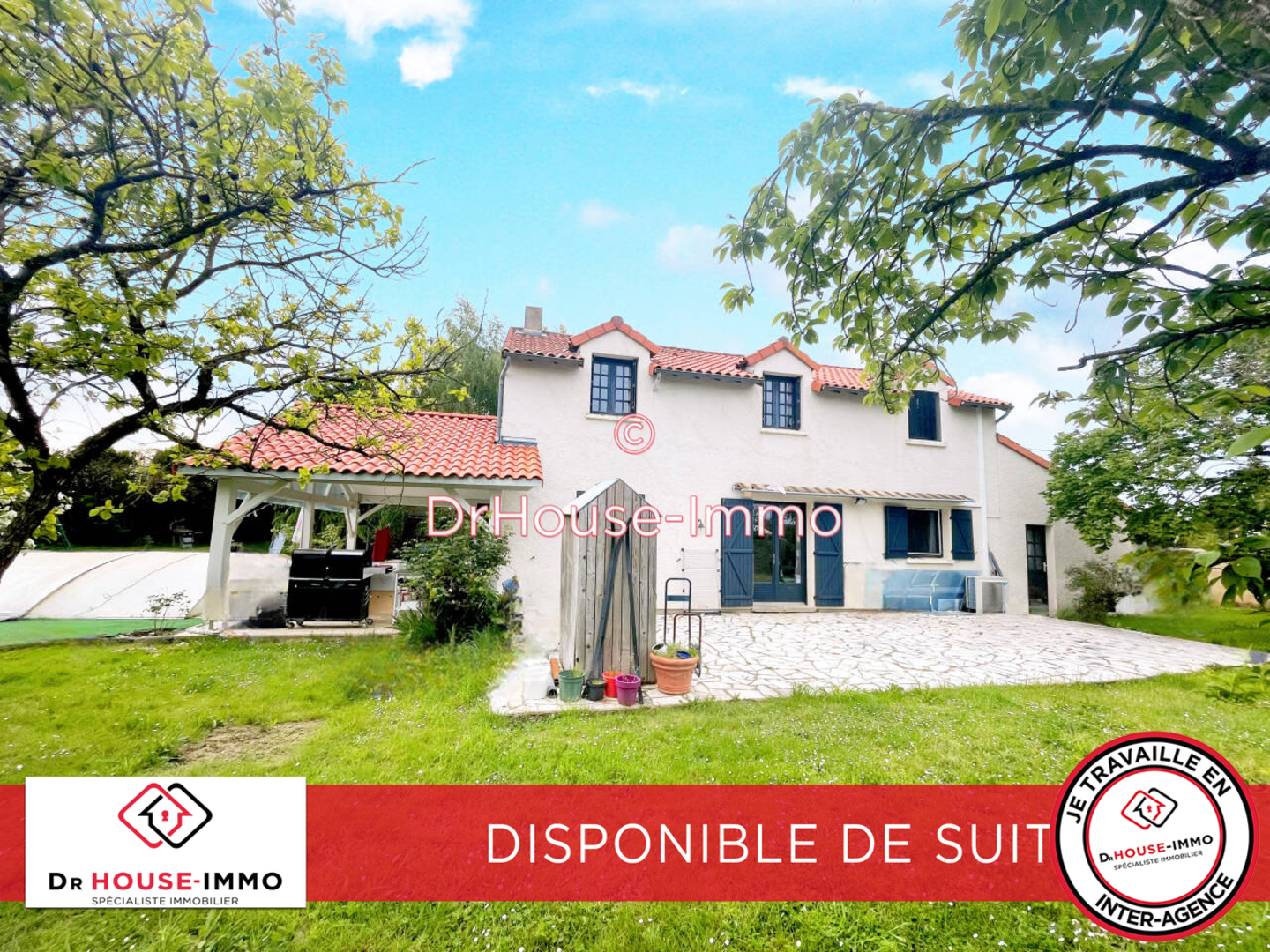 Photo 1 : Vente Maison 7 pièces Bignoux 148 m²