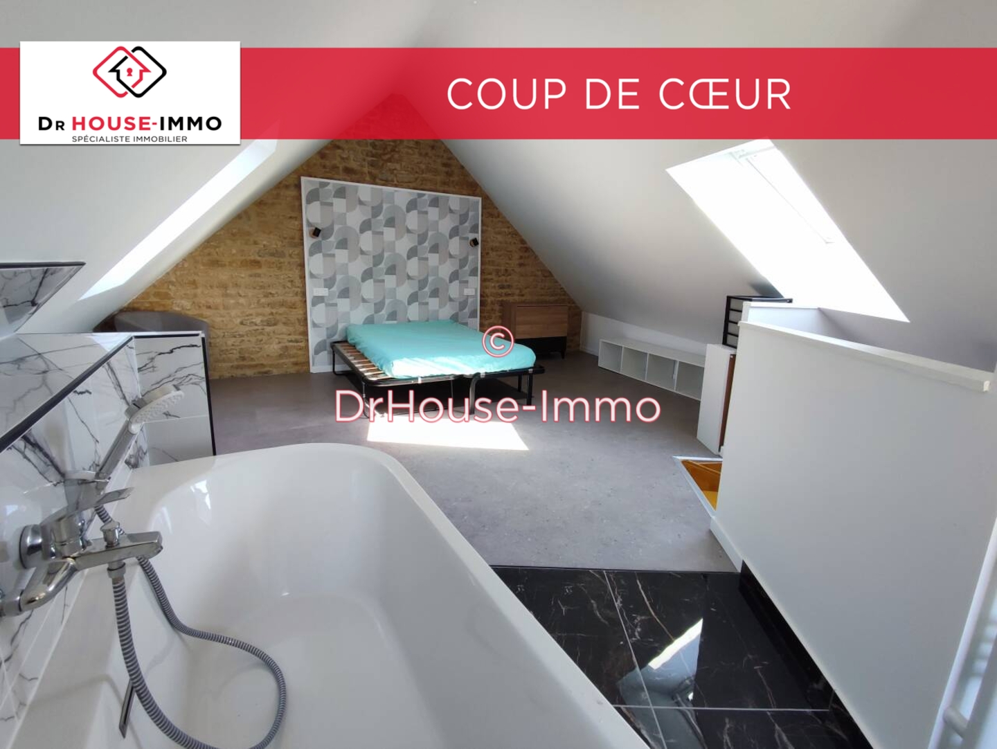 Photo 2 : Vente Maison 4 pièces Courseulles-sur-Mer 74 m²