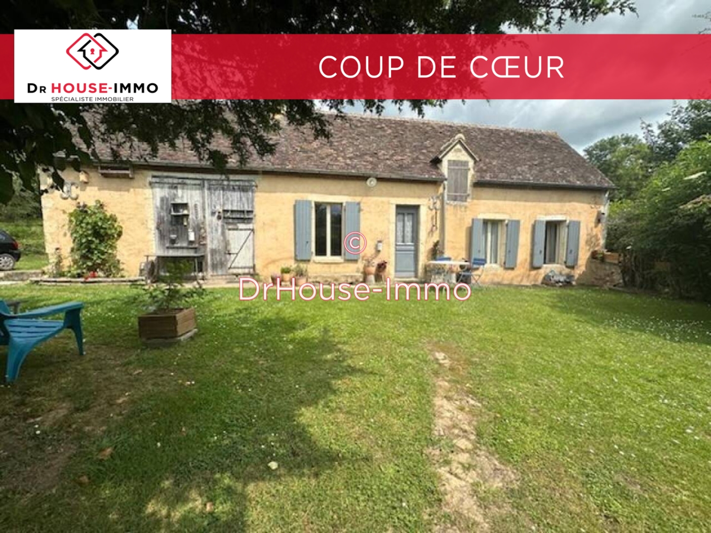 Photo 1 : Vente Maison 6 pièces Bellou-le-Trichard 95 m²