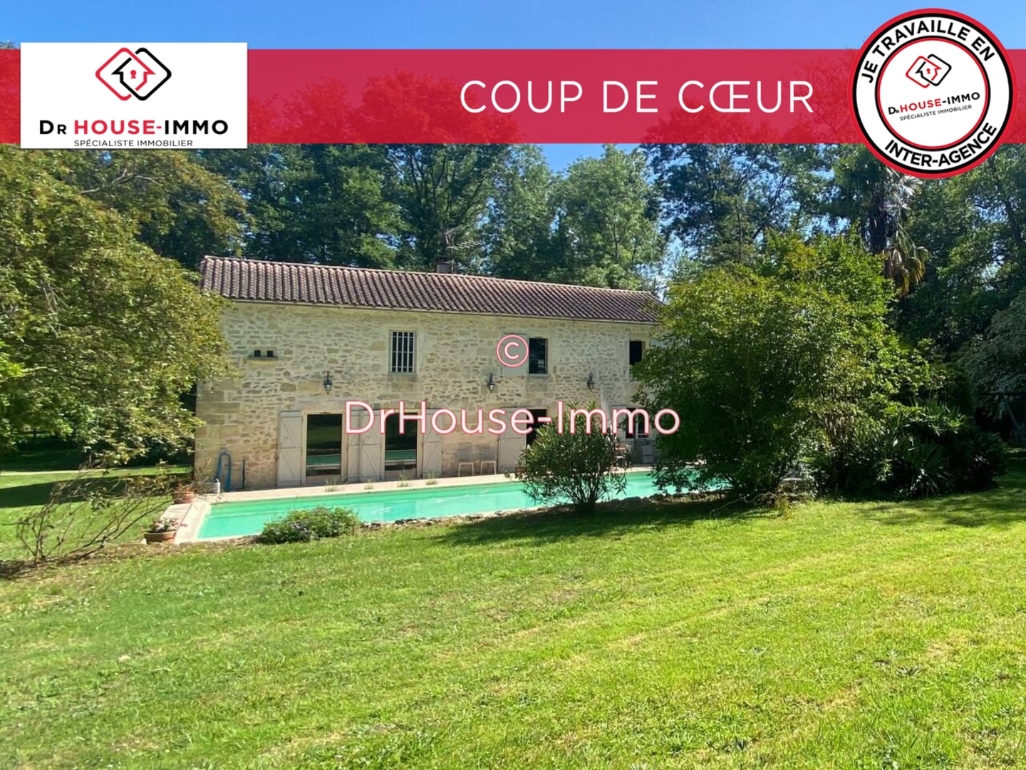 Photo 1 : Vente Maison 7 pièces Saint-André-de-Cubzac 294 m²