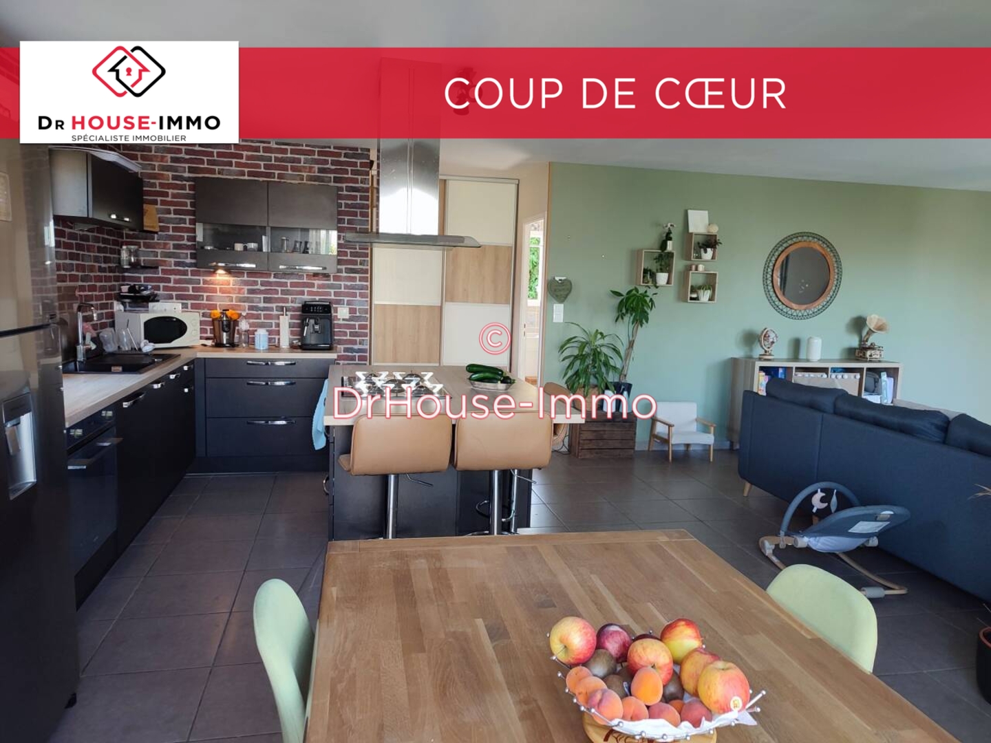 Photo 2 : Vente Maison 4 pièces Creully 101 m²