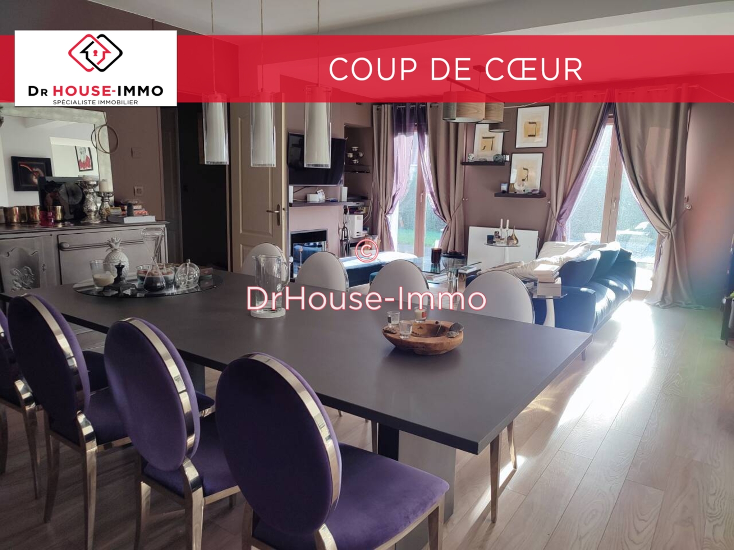 Photo 2 : Vente Maison 7 pièces Villons-les-Buissons 212 m²