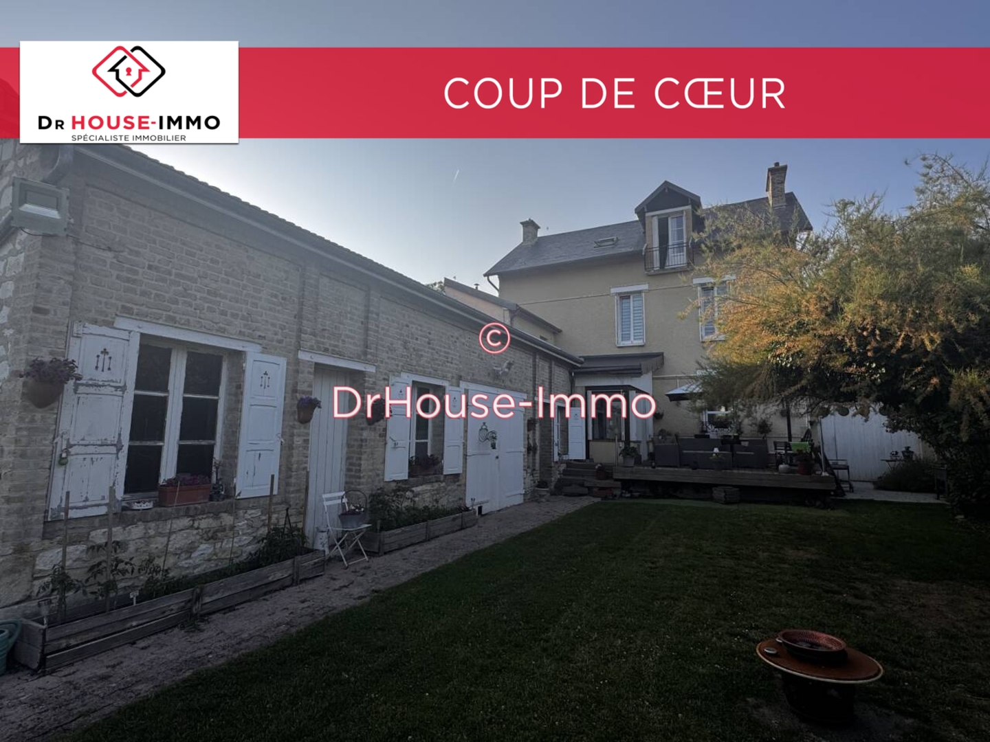 Photo 1 : Vente Maison 7 pièces Menneville 200 m²