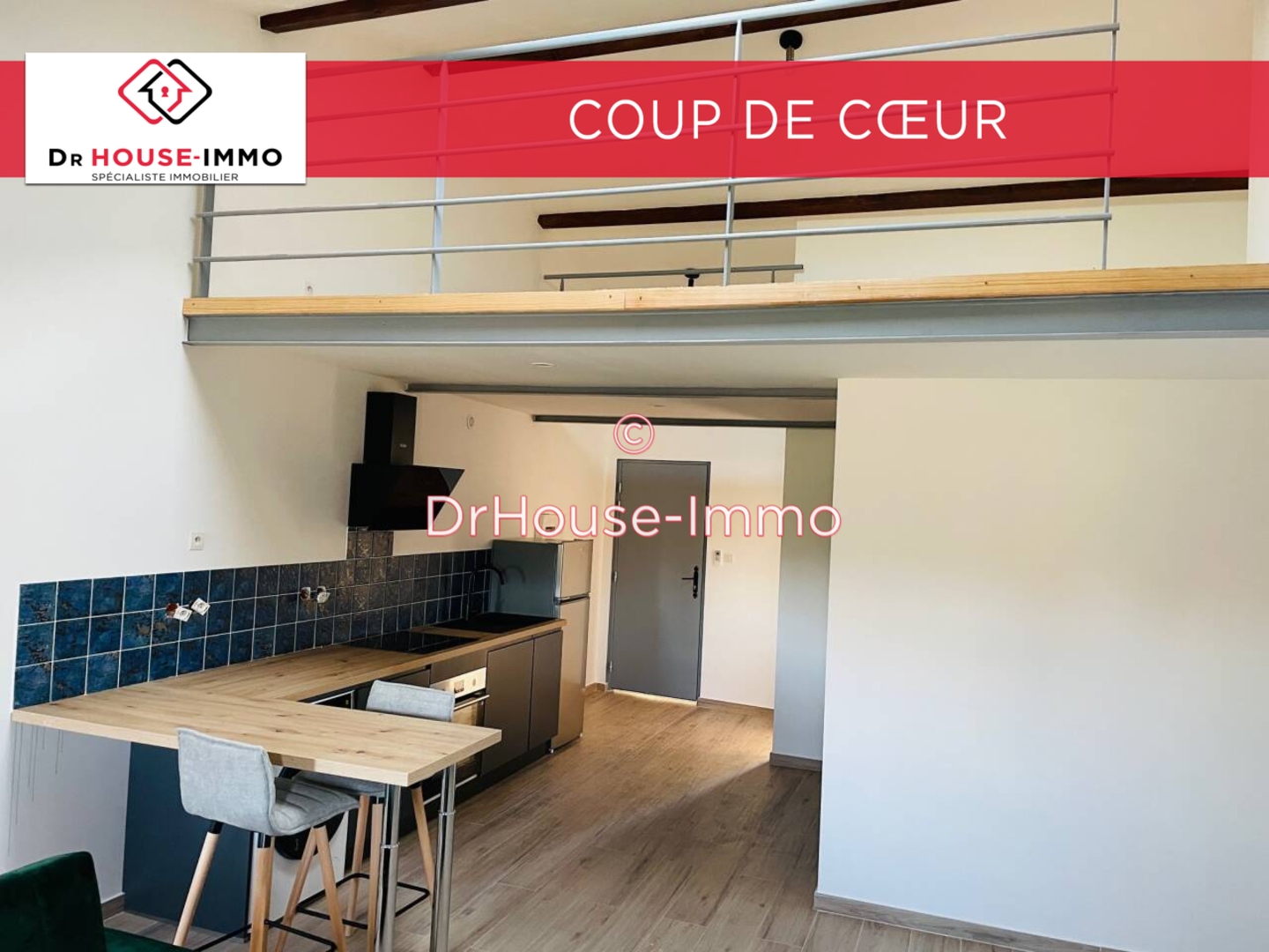 Photo 1 : Vente Appartement 2 pièces Saint-Hilaire-de-Brethmas 49 m²