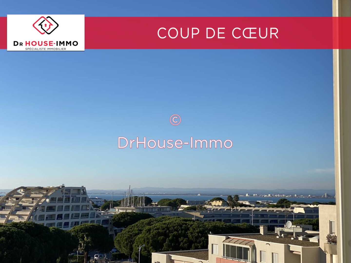 Photo 1 : Vente Appartement 2 pièces Le Grau-du-Roi 26 m²