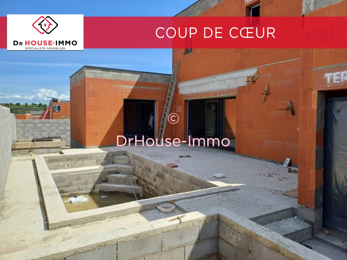 Photo 1 : Vente Maison 4 pièces Nézignan-l'Évêque 153 m²