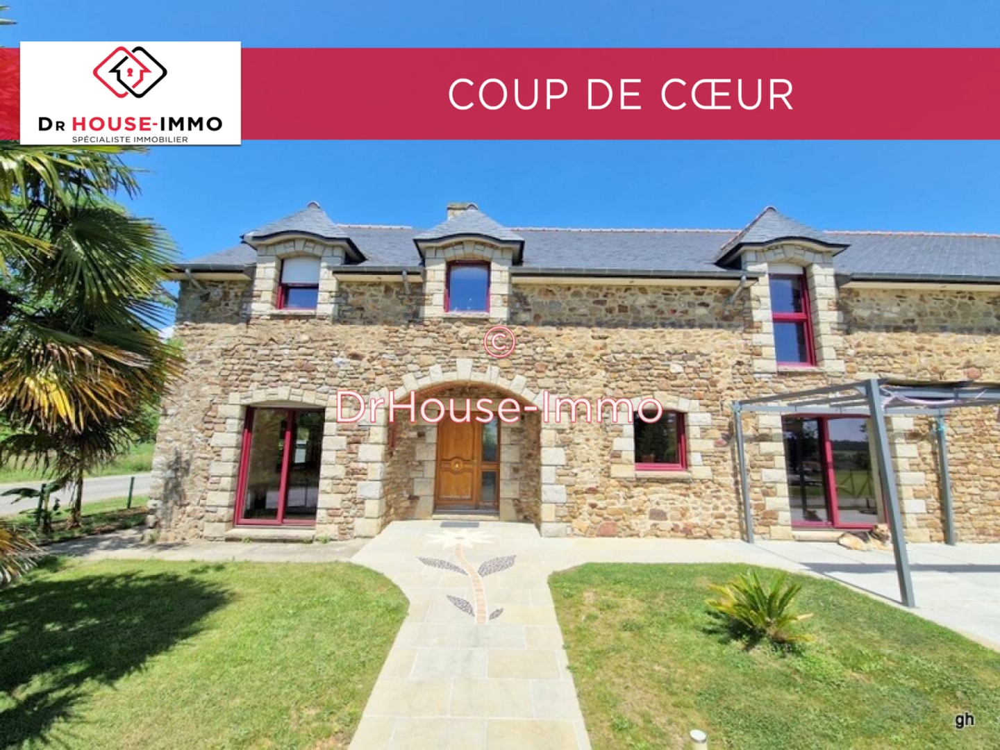 Photo 1 : Vente Maison 6 pièces Parcé 258 m²