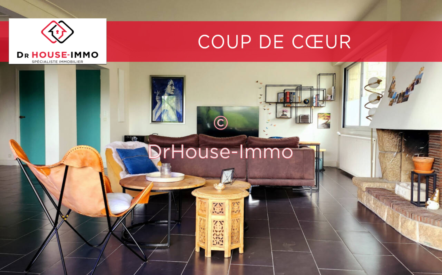 Photo 1 : Vente Appartement 4 pièces Saint-Brieuc 138 m²