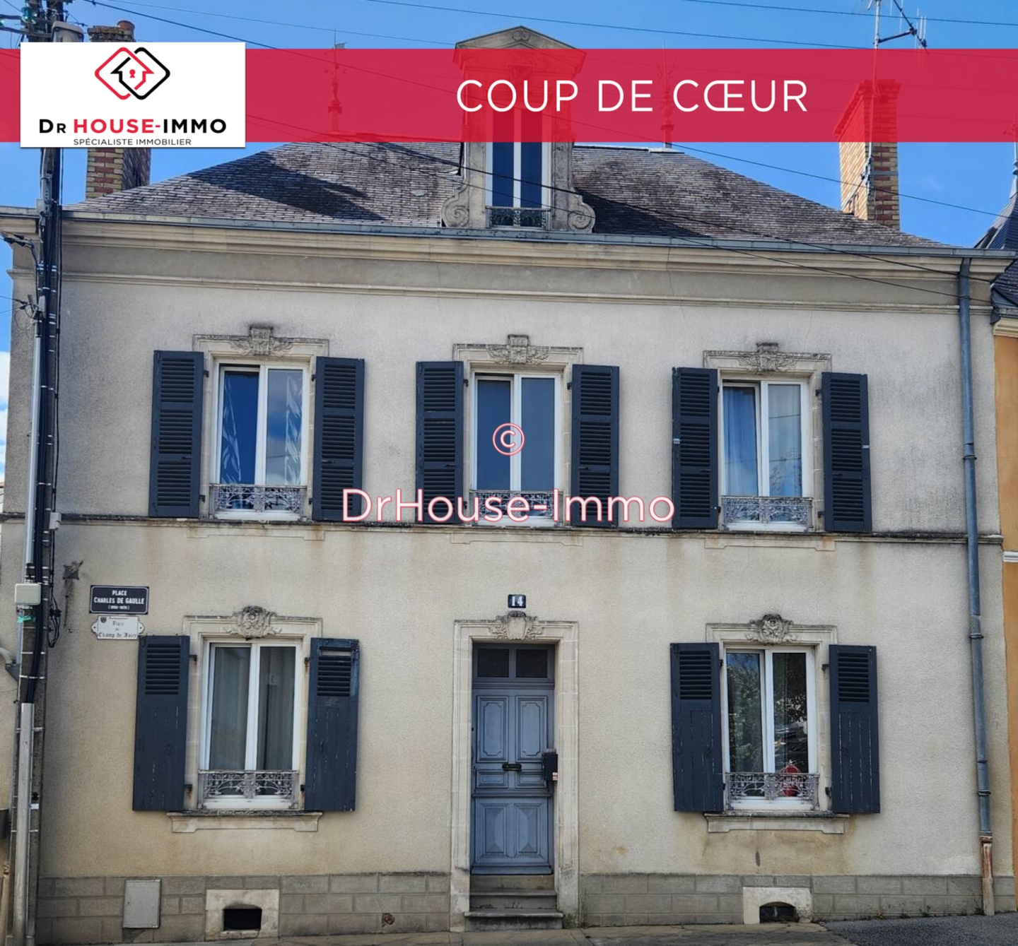 Photo 1 : Vente Maison 6 pièces Bonnétable 150 m²