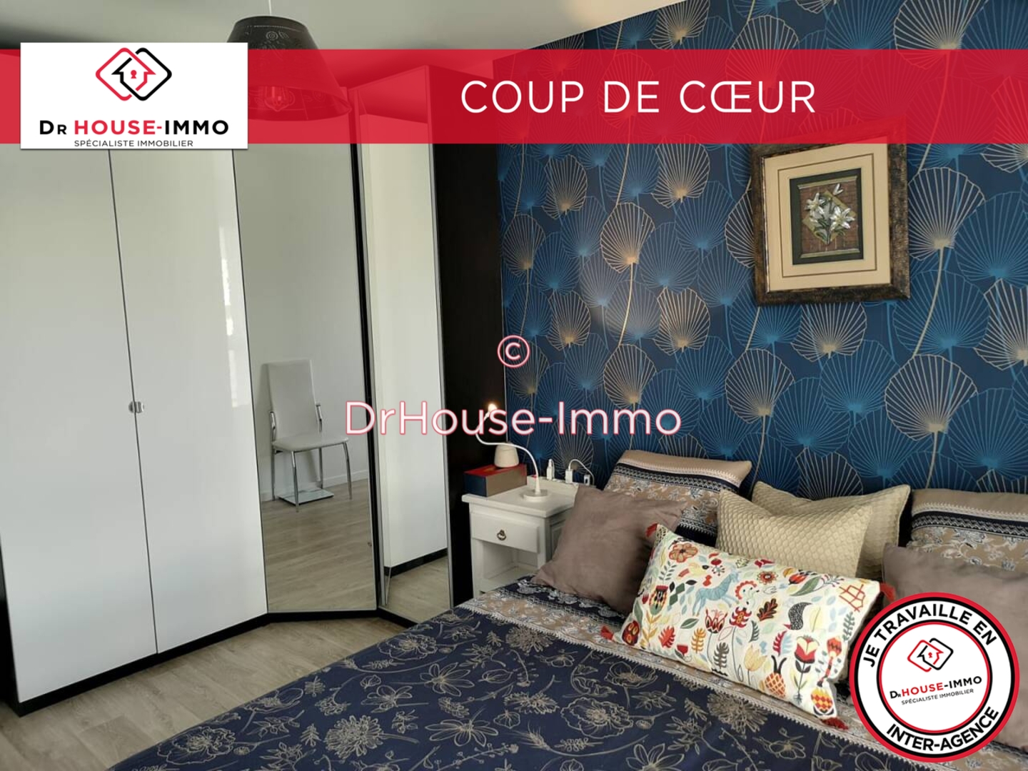 Photo 1 : Vente Appartement 4 pièces Gennevilliers 81 m²
