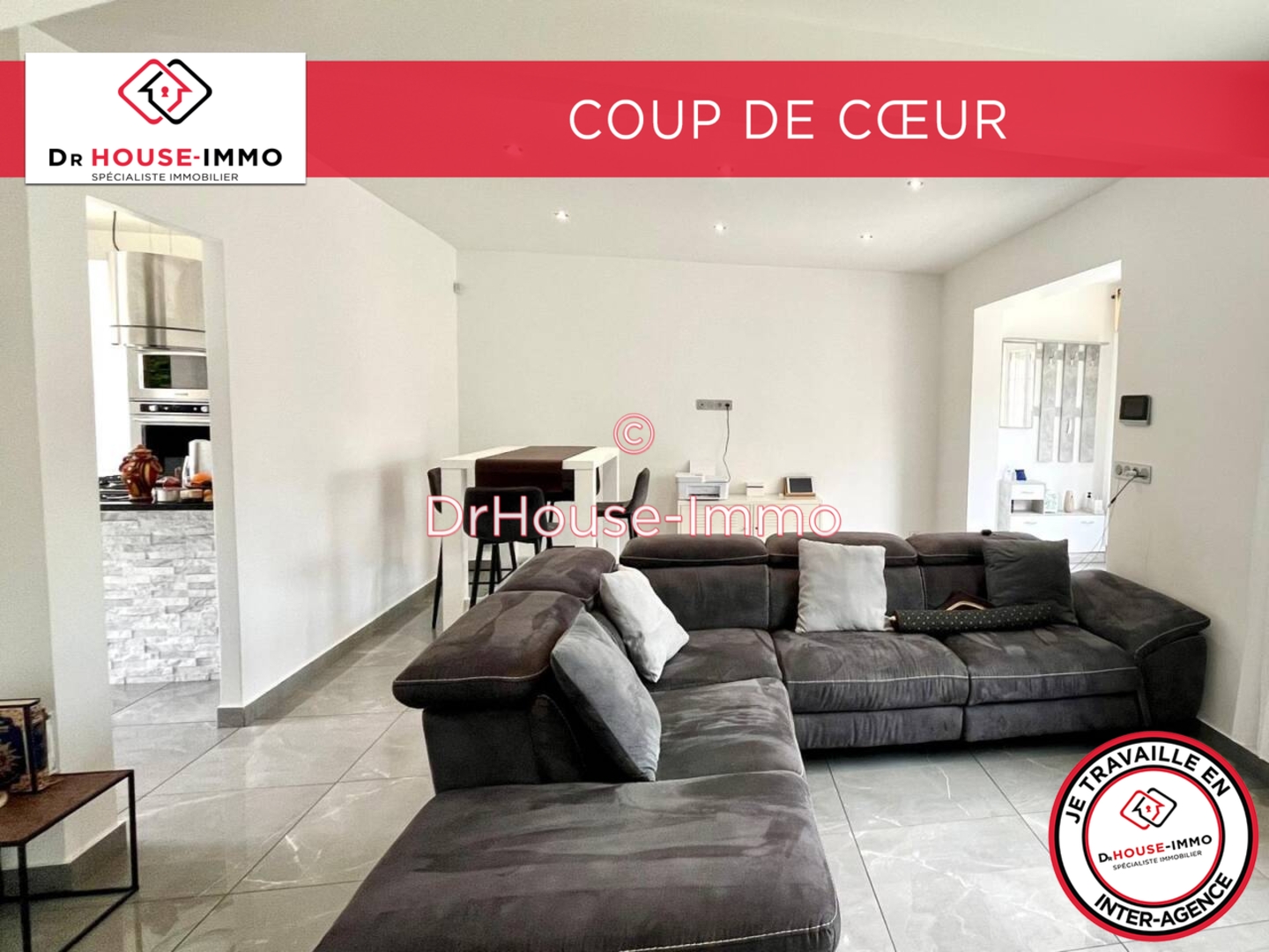 Photo 2 : Vente Maison 6 pièces Tremblay-en-France 124 m²