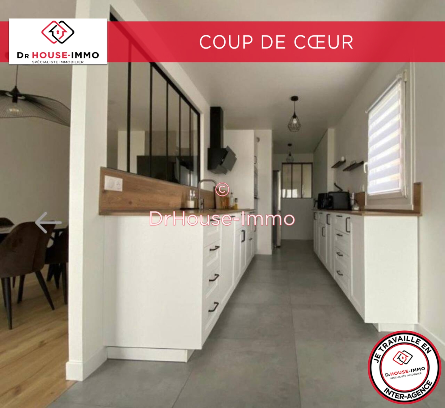 Photo 2 : Vente Appartement 5 pièces Tremblay-en-France 92 m²