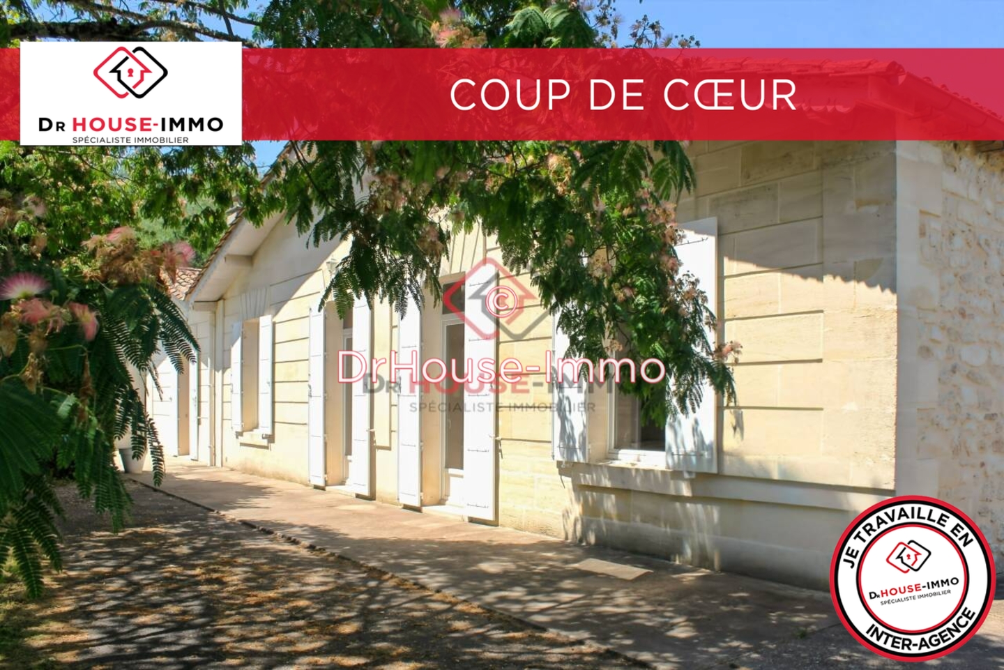 Photo 1 : Vente Maison 7 pièces Pompignac 152 m²