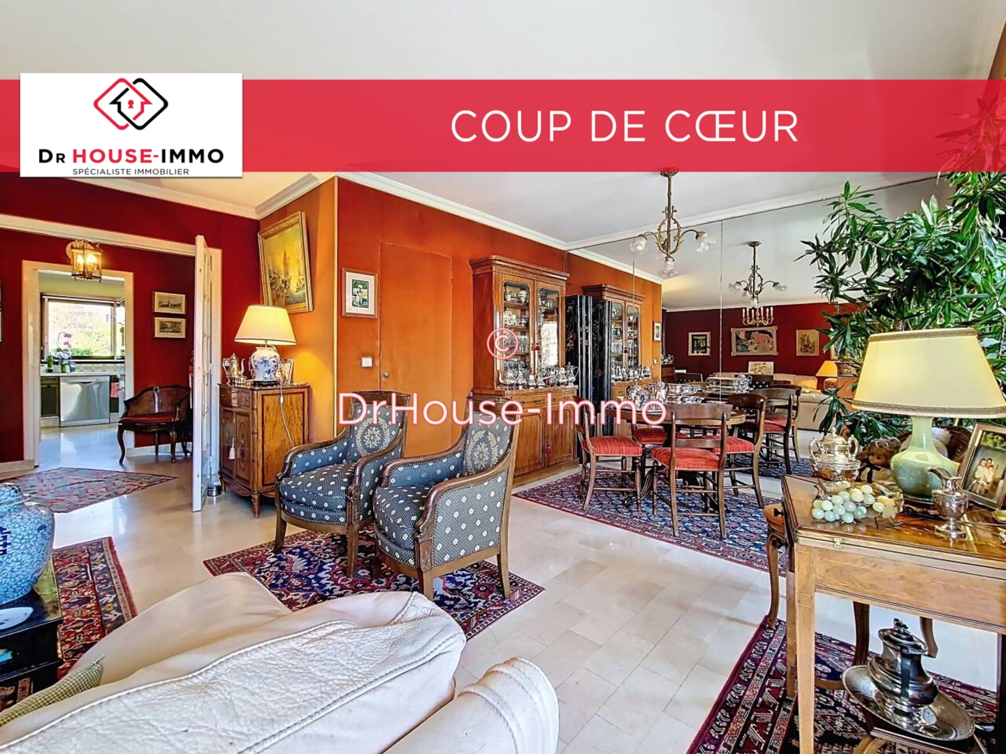 Photo 1 : Vente Appartement 4 pièces Le Bourget 85 m²