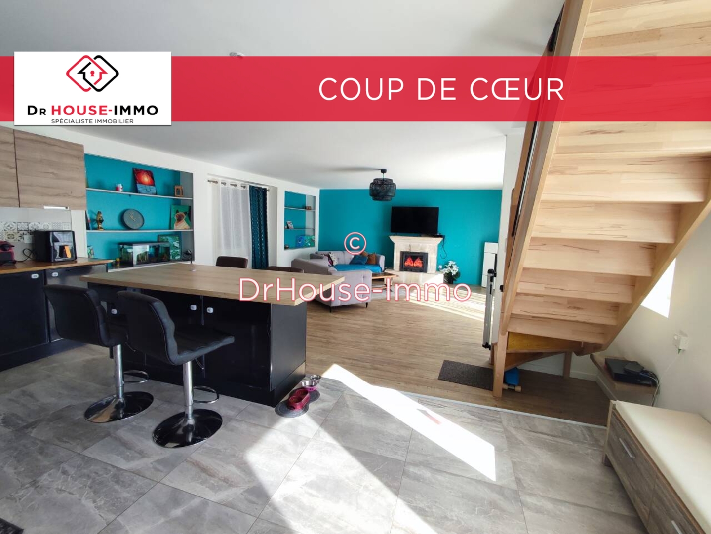 Photo 2 : Vente Maison 6 pièces Courseulles-sur-Mer 192 m²