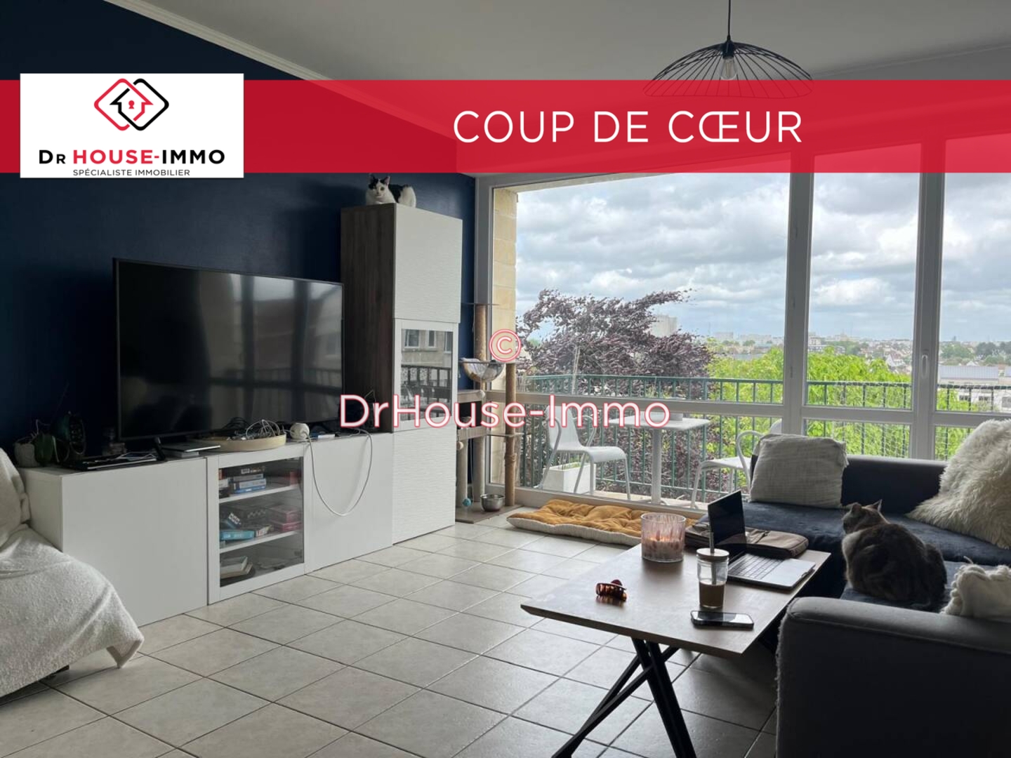 Photo 3 : Vente Appartement 4 pièces Caen 88 m²