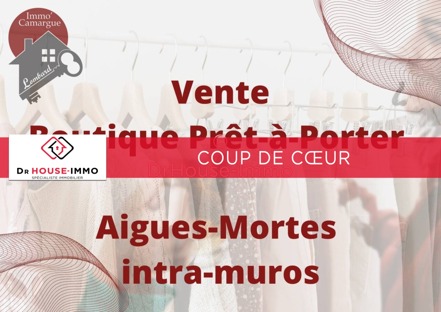 Photo 1 : Vente Commerce 1 pièce Aigues-Mortes 50 m²