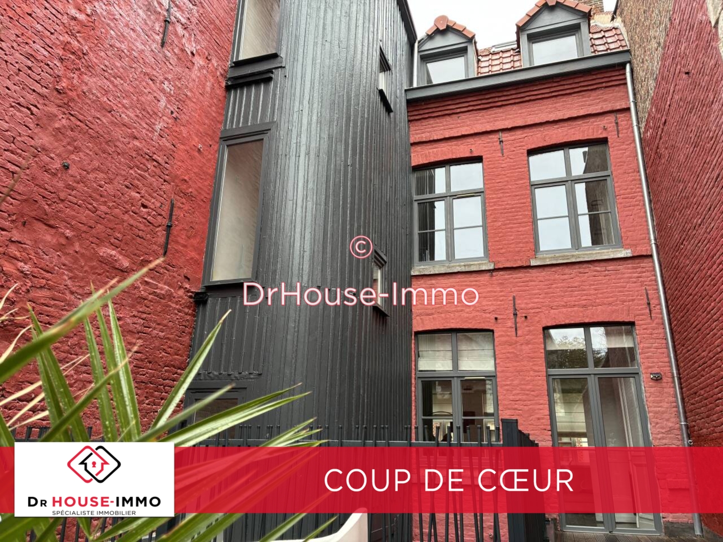 Photo 1 : Vente Immeuble 7 pièces Lille 240 m²