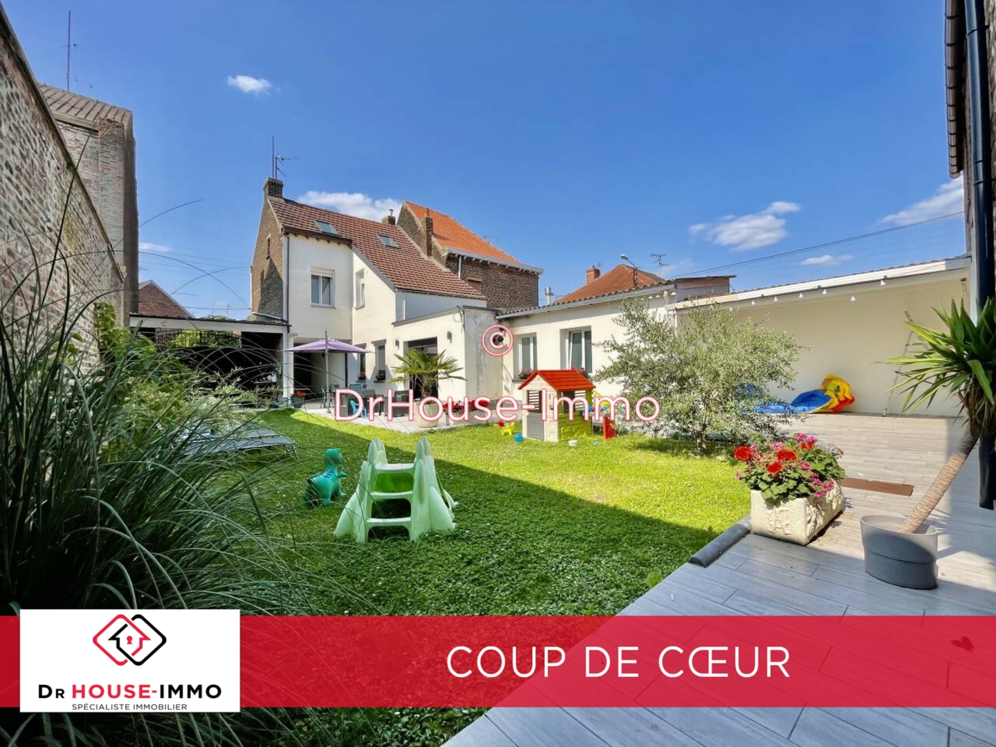 Photo 1 : Vente Maison 6 pièces Denain 152 m²