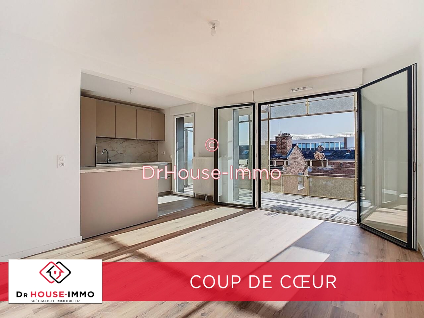 Photo 1 : Vente Appartement 4 pièces Amiens 81 m²