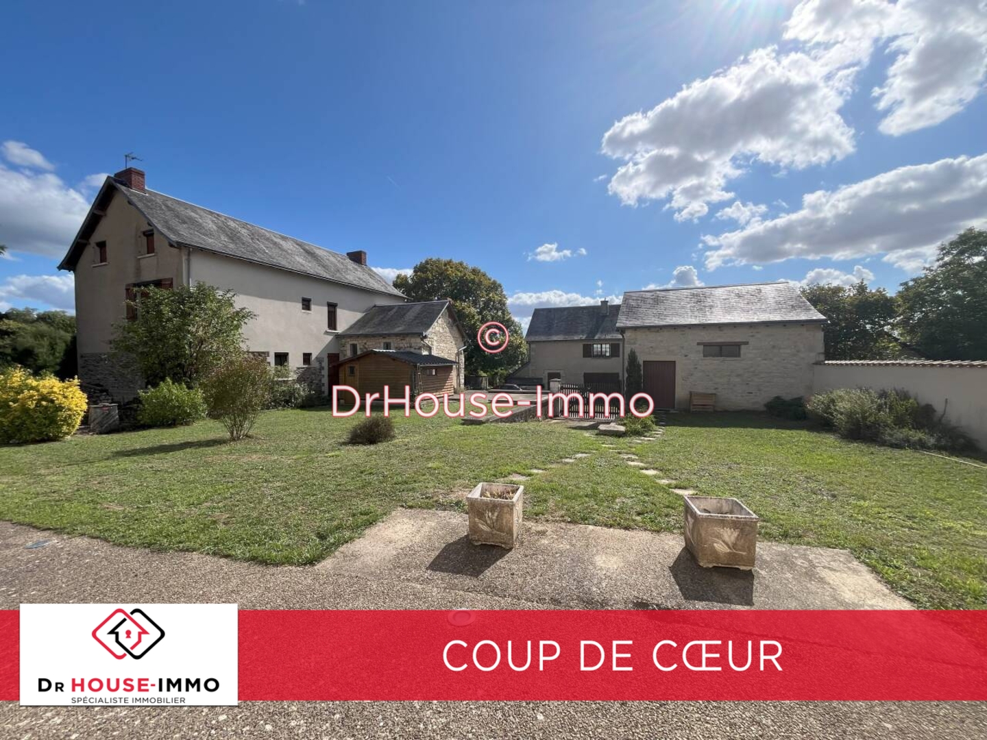 Photo 1 : Vente Maison 7 pièces Beaumont Saint Cyr 205 m²