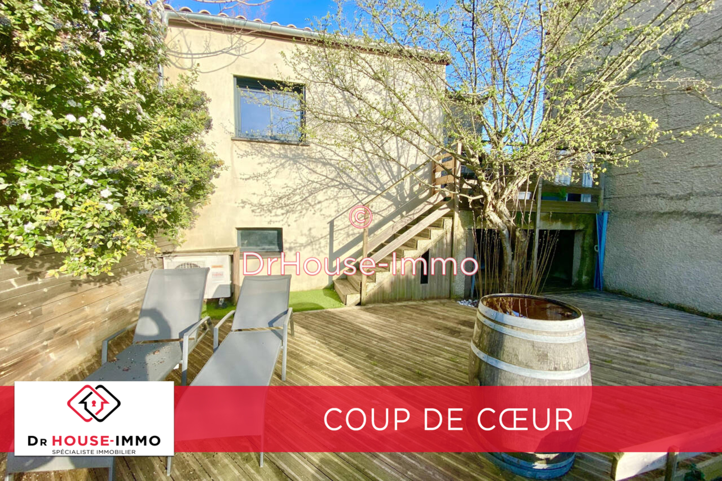 Photo 1 : Vente Maison 4 pièces Pennautier 85 m²