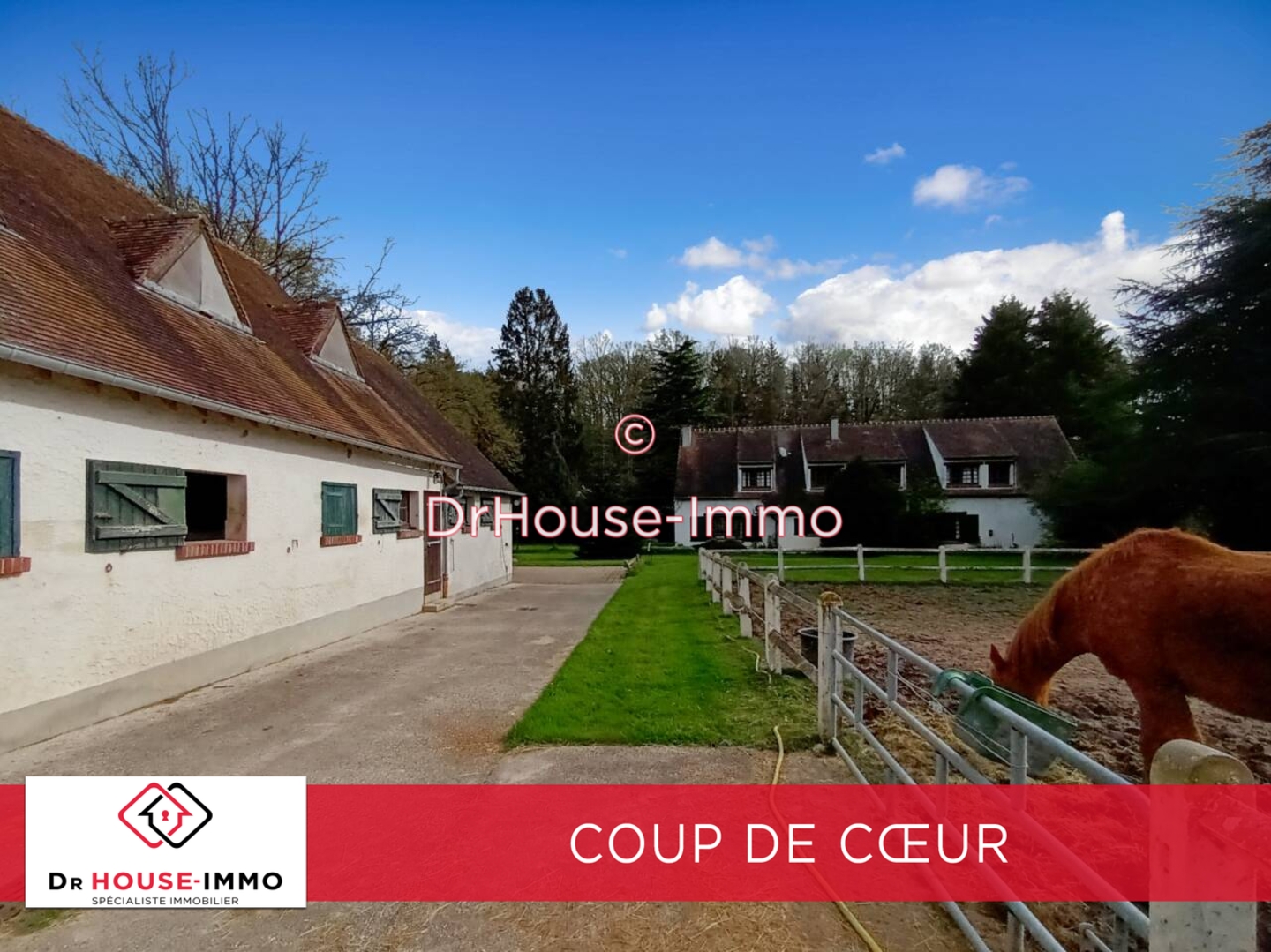 Photo 1 : Vente Maison 10 pièces Poigny-la-Forêt 336 m²