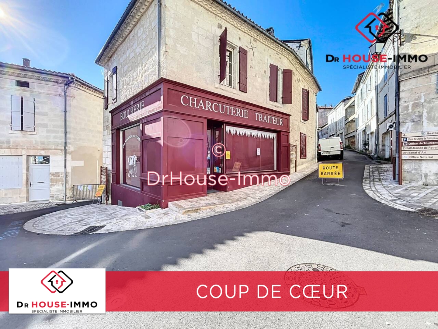 Photo 1 : Vente Maison 6 pièces Aubeterre-sur-Dronne 165 m²