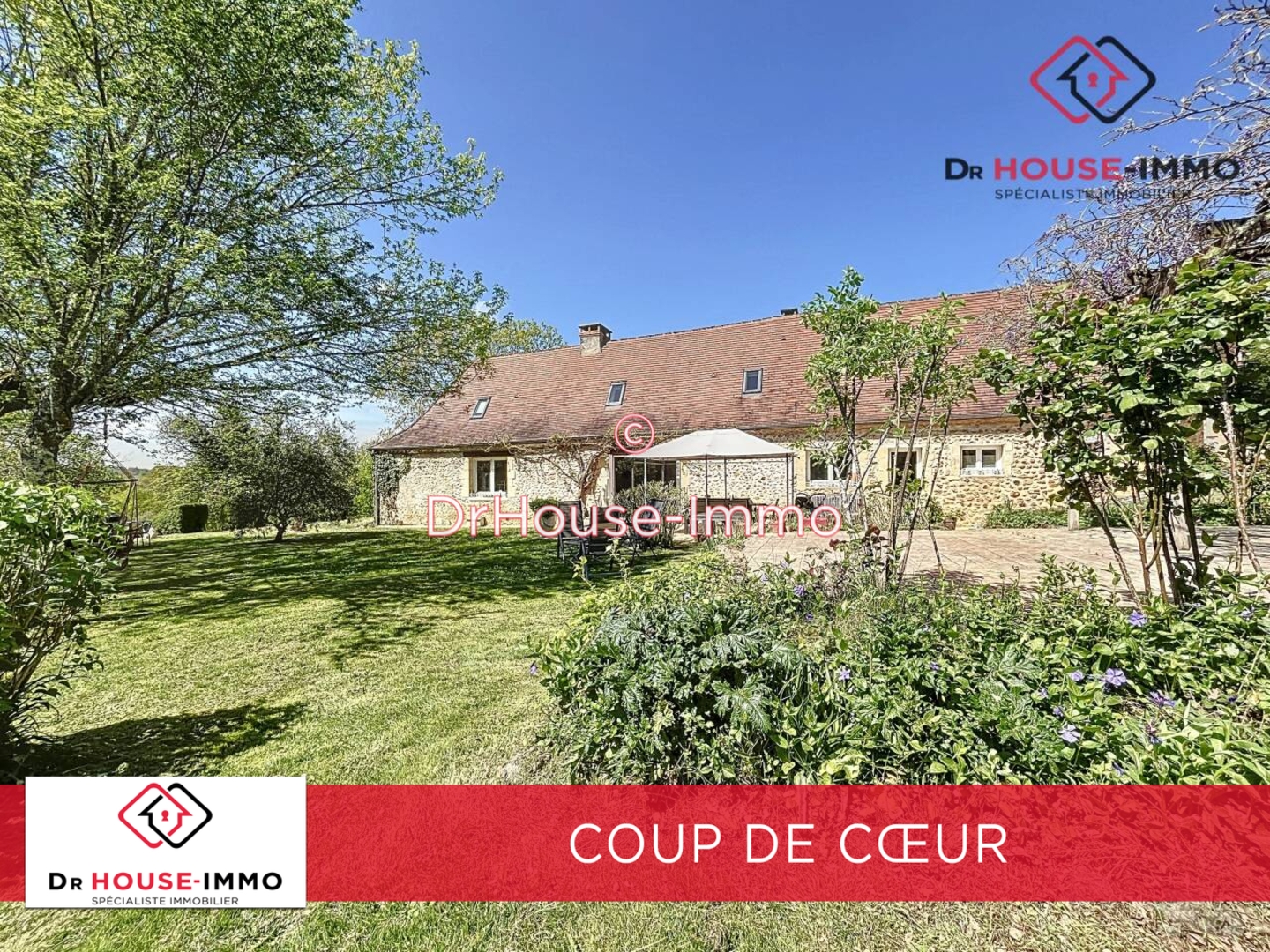Photo 1 : Vente Maison 7 pièces Saint-Geyrac 180 m²
