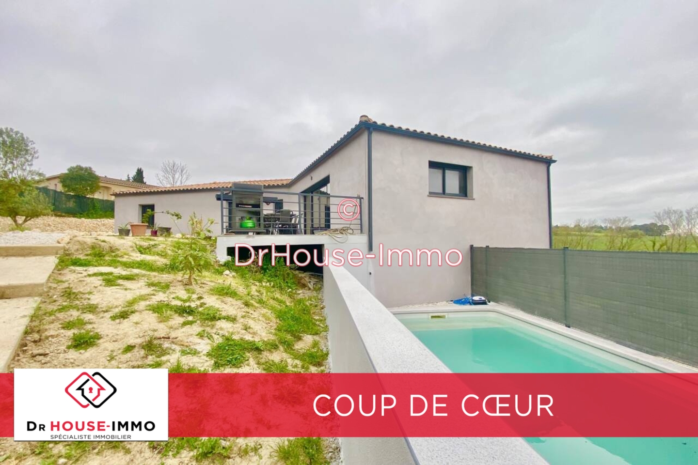 Photo 1 : Vente Maison 5 pièces Alairac 156 m²