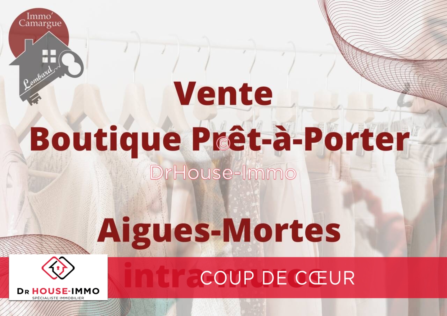 Photo 2 : Vente Commerce 1 pièce Aigues-Mortes 50 m²