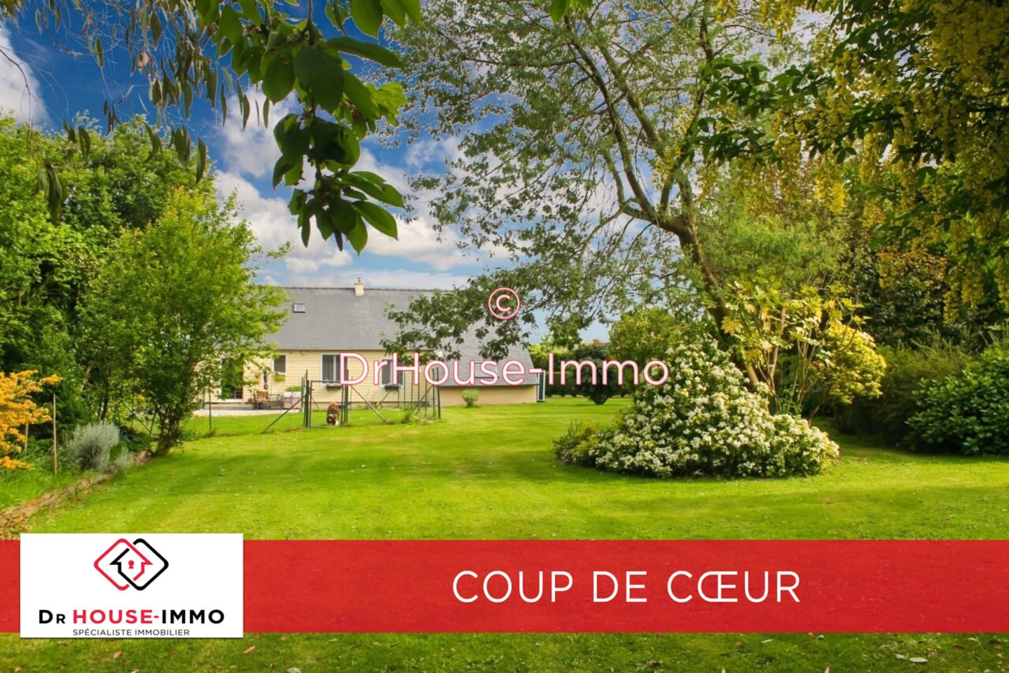 Photo 1 : Vente Maison 6 pièces Gommenec'h 120 m²