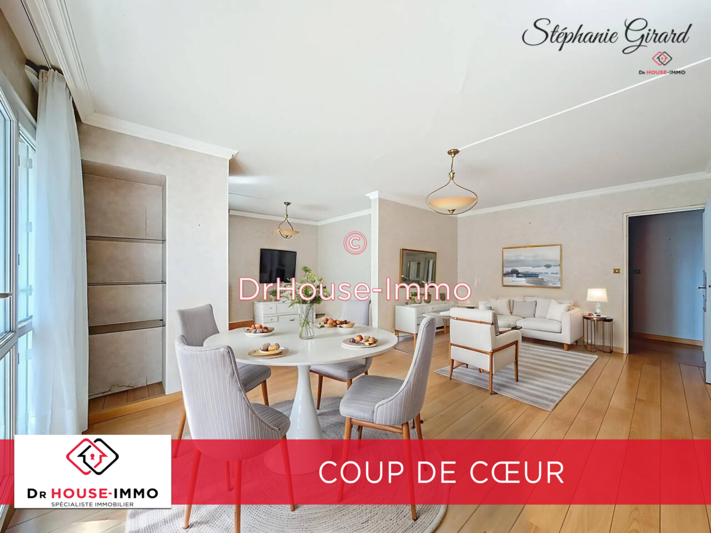 Photo 1 : Vente Appartement 5 pièces Fleury-les-Aubrais 97 m²