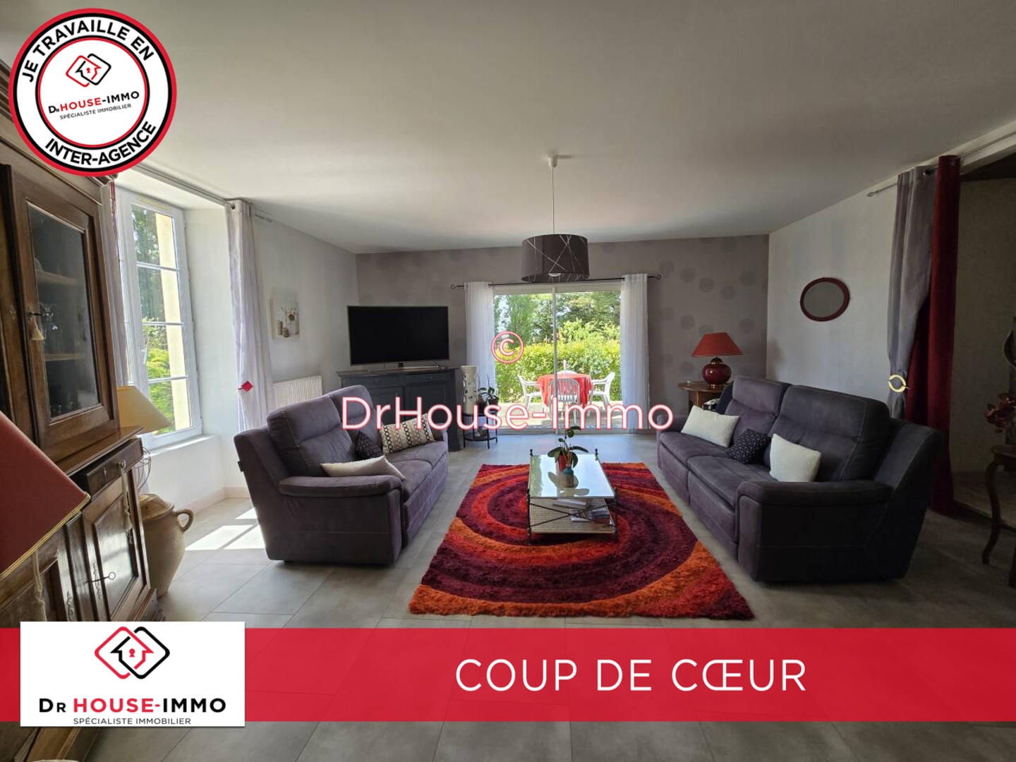 Photo 2 : Vente Maison 6 pièces Cherveux 272 m²