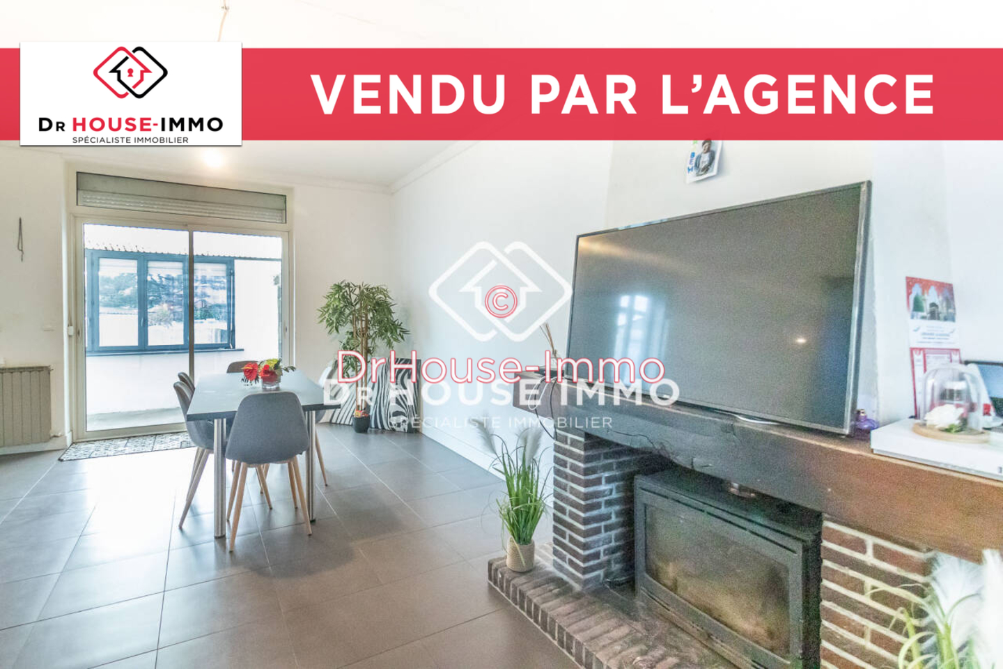 Photo 1 : Vente Maison 4 pièces Wattrelos 80 m²