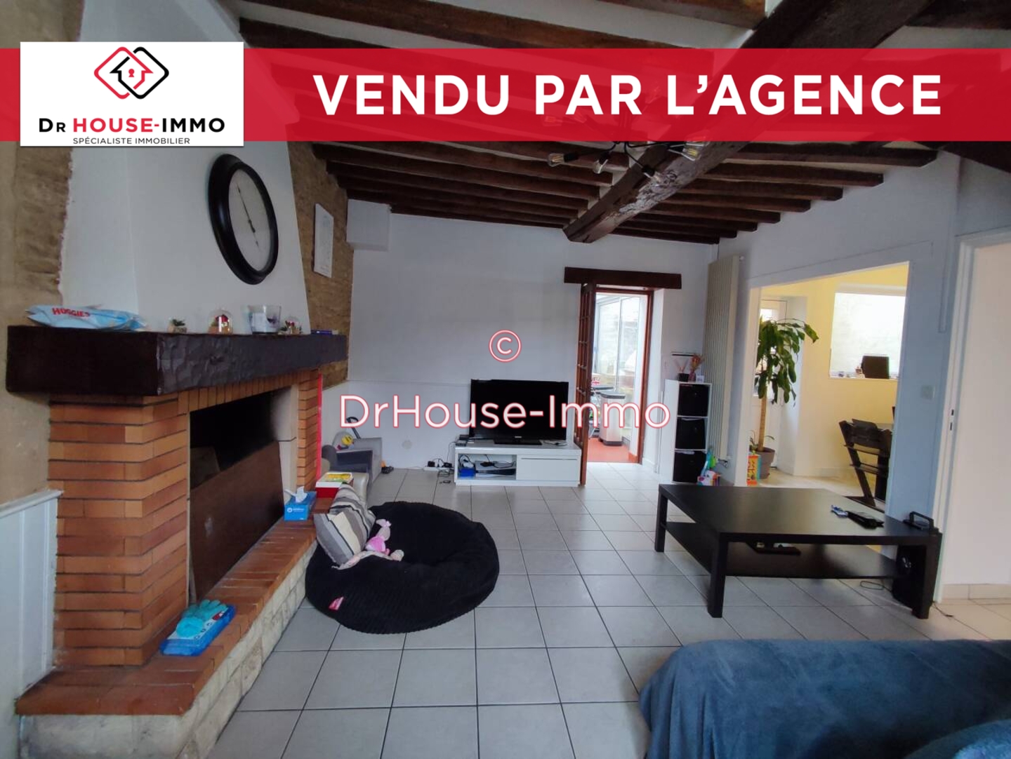 Photo 1 : Vente Maison 6 pièces Douvres-la-Délivrande 93 m²