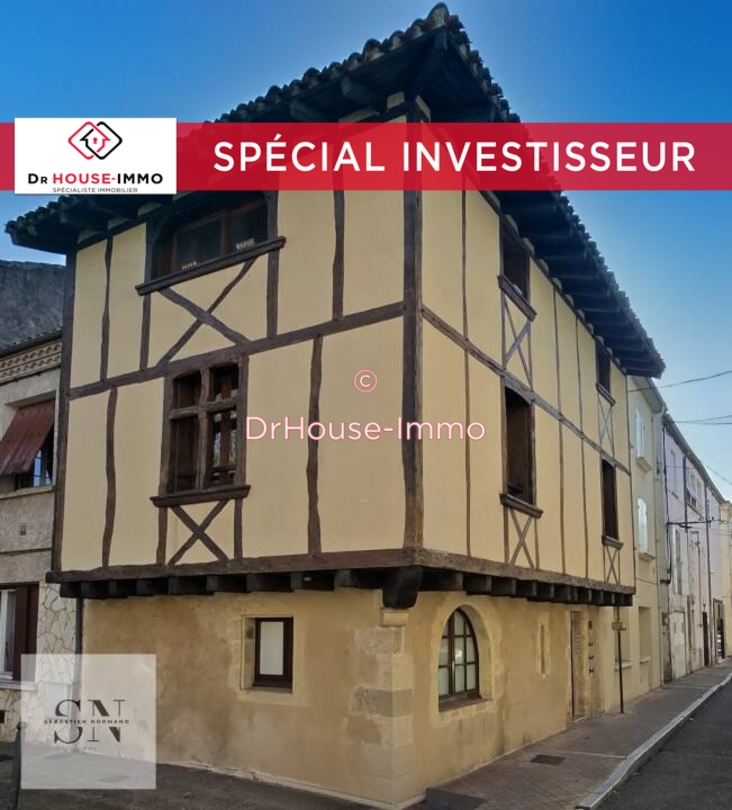 Photo 1 : Vente Immeuble 5 pièces Villeneuve-sur-Lot 101 m²