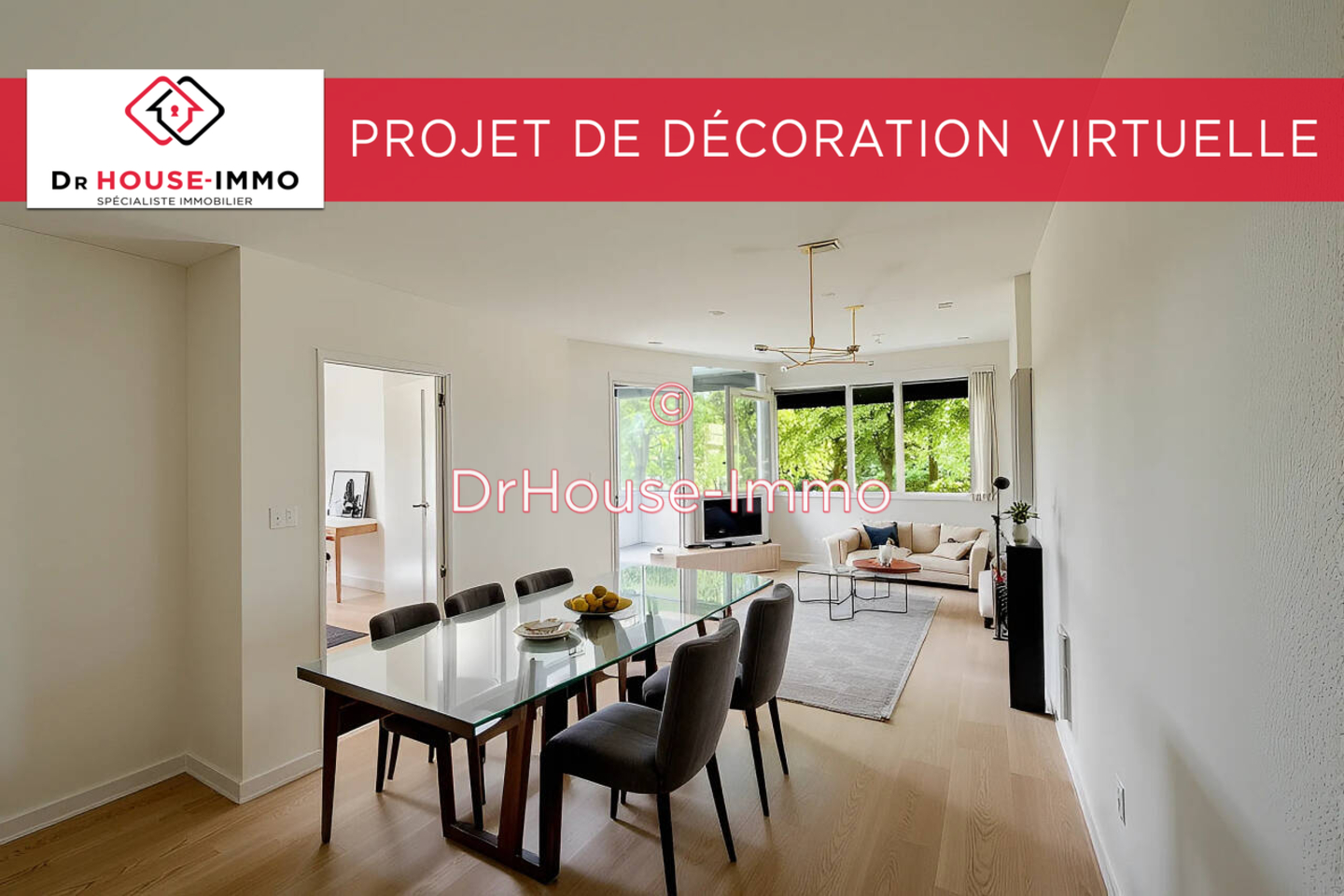 Photo 2 : Vente Appartement 4 pièces Champs-sur-Marne 86 m²