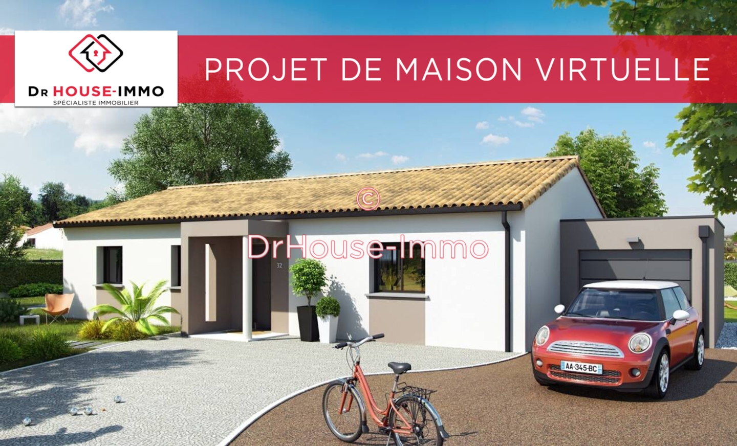 Photo 1 : Vente Terrain Razac-sur-l'Isle 2086 m²