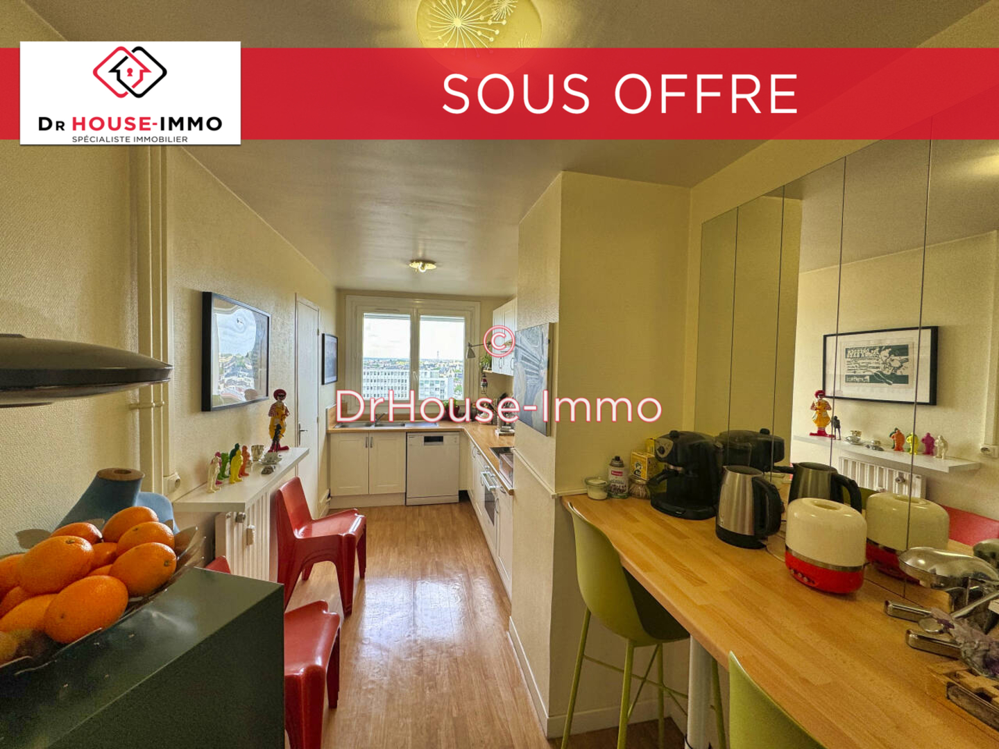 Photo 2 : Vente Appartement 3 pièces Orléans 73 m²