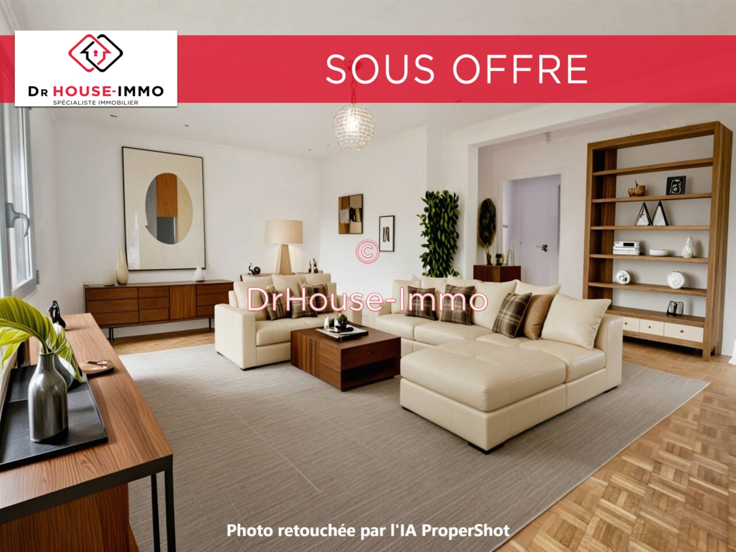 Photo 1 : Vente Appartement 3 pièces Poissy 53 m²