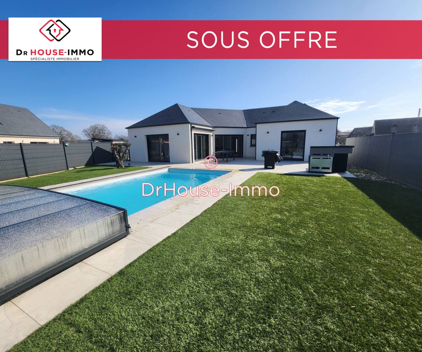 Photo 1 : Vente Maison 5 pièces Neuville-sur-Sarthe 127 m²