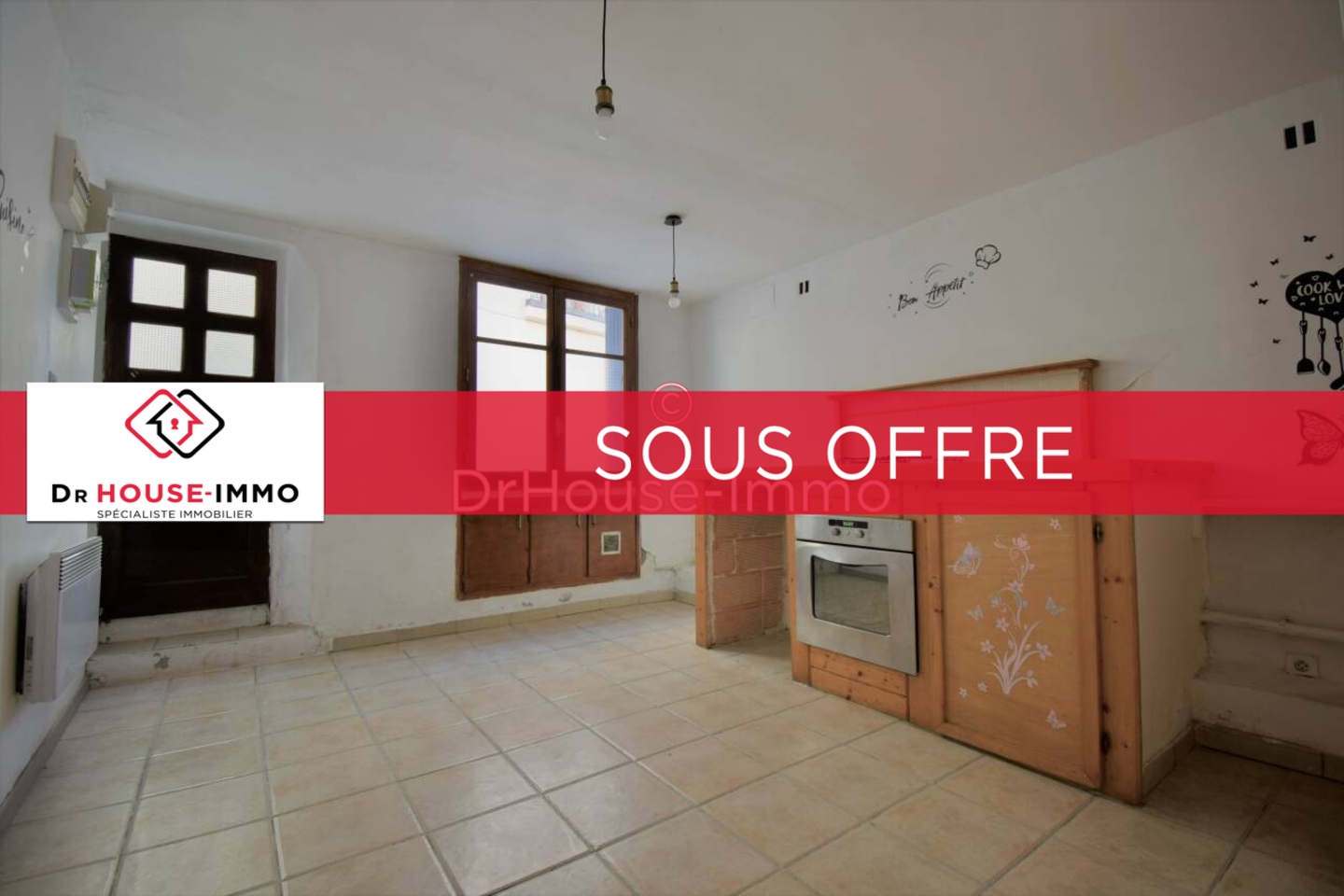 Photo 1 : Vente Maison 3 pièces Saint-Pargoire 48 m²