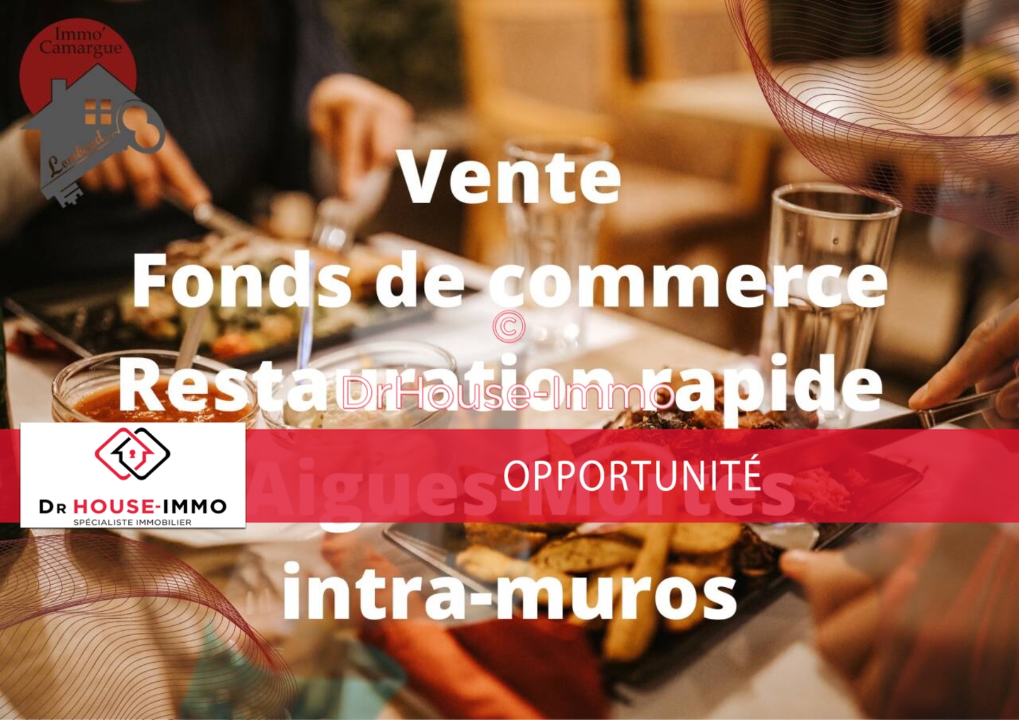 Photo 1 : Vente Commerce 1 pièce Aigues-Mortes 85 m²