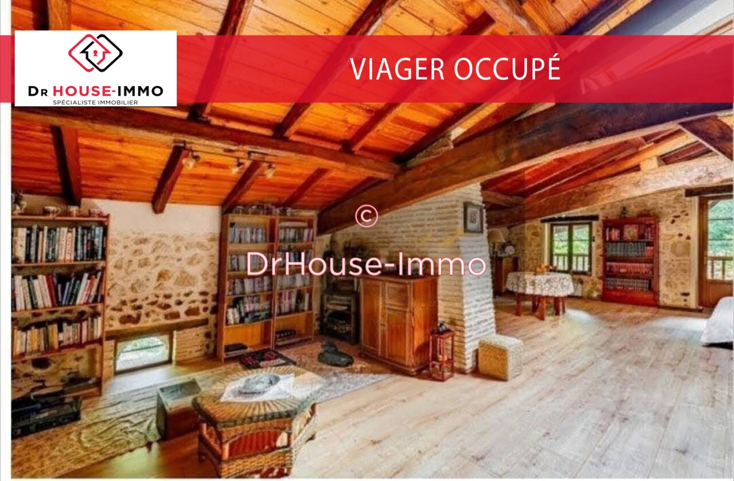 Photo 1 : Vente Maison 8 pièces Lerm-et-Musset 235 m²