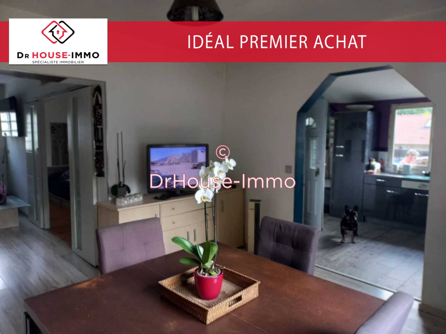 Photo 1 : Vente Maison 4 pièces Pommeuse 70 m²