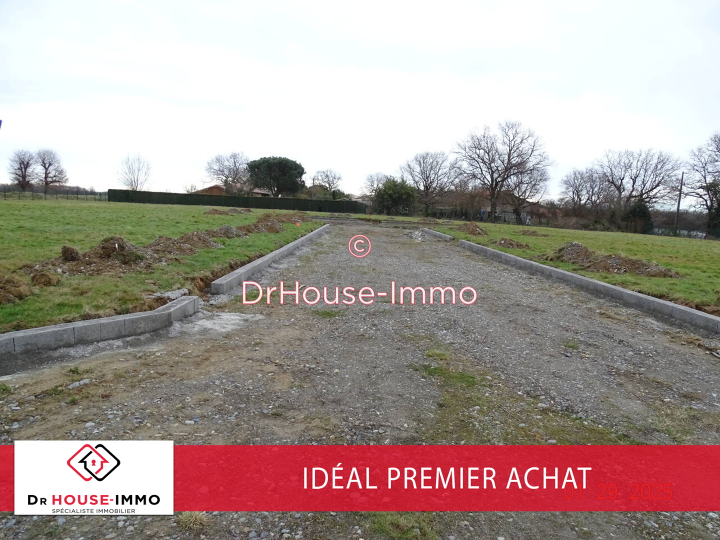 Photo 1 : Vente Terrain Poucharramet 1000 m²