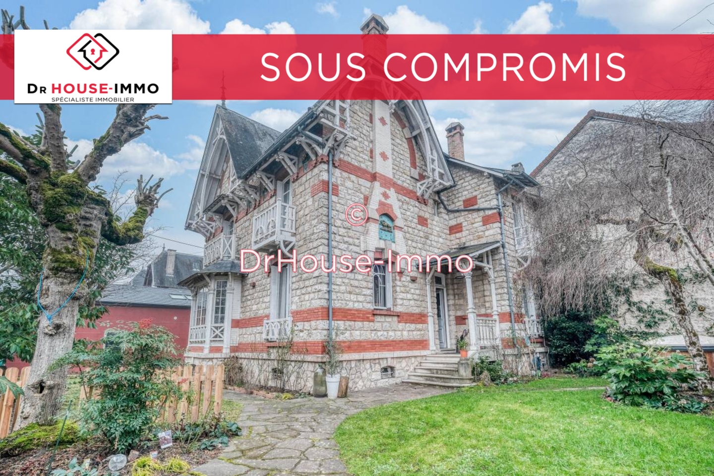 Photo 1 : Vente Maison 9 pièces Nemours 210 m²