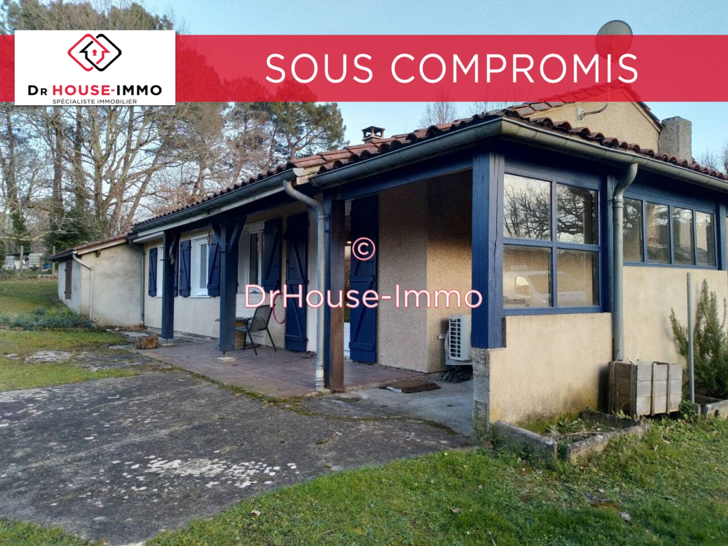 Photo 1 : Vente Maison 5 pièces Mensignac 100 m²